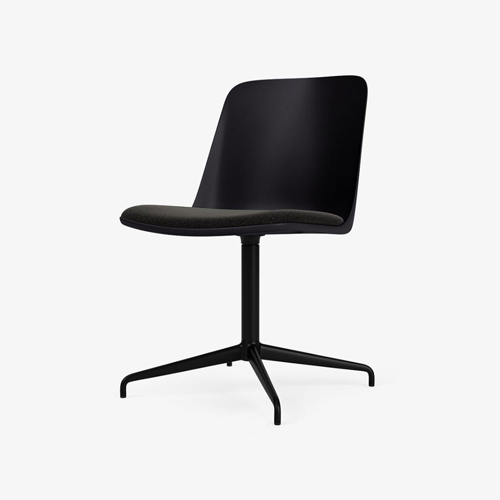 Rely Swivel Return Chair - HW17 (Black)