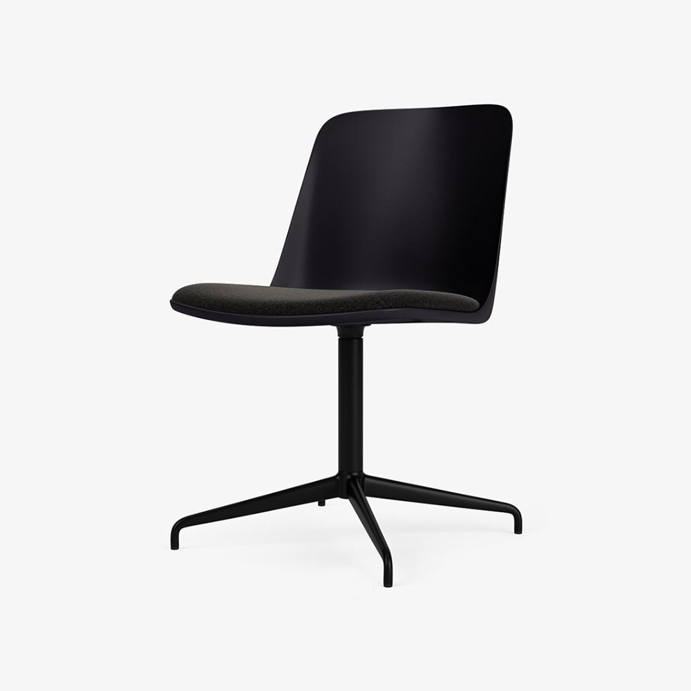 Rely Swivel Chair - HW12 (Black)