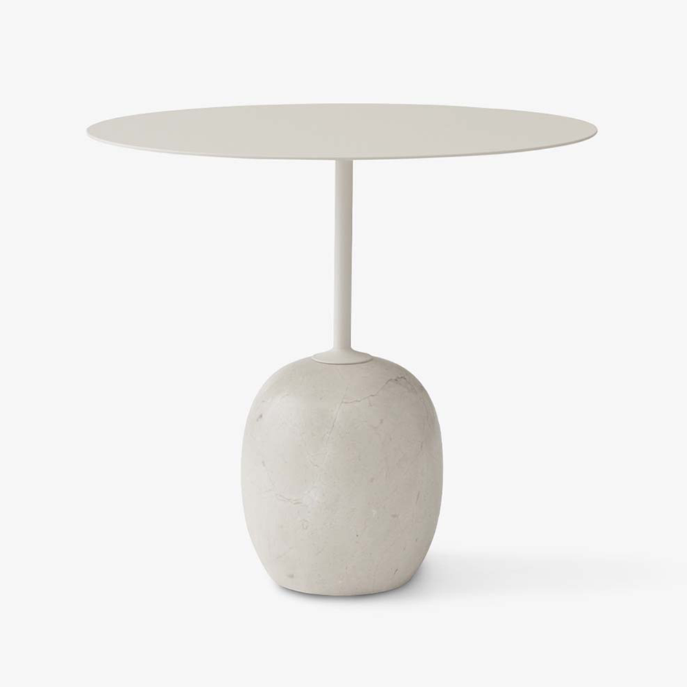 Lato Table Oval - LN9 (Ivory White)