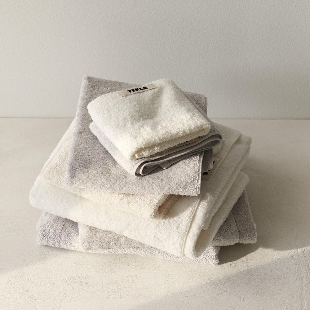 TEKLA Guest towel solid 테클라 게스트타올 솔리드 수건 30x50  (15colors)